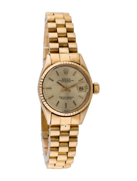 gold square womens rolex vintage|rolex women's watch value.